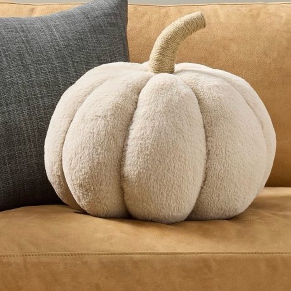 Pottery Barn Pumpkin Pillow - Thumbnail 2